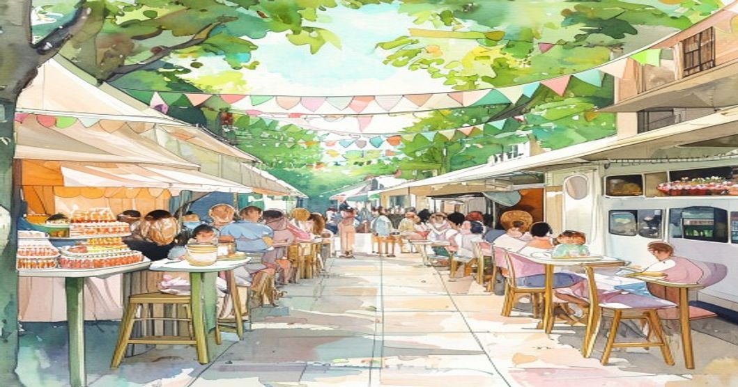 スイーツ食いだおれFES、今週末に下北線路街 空き地で開幕