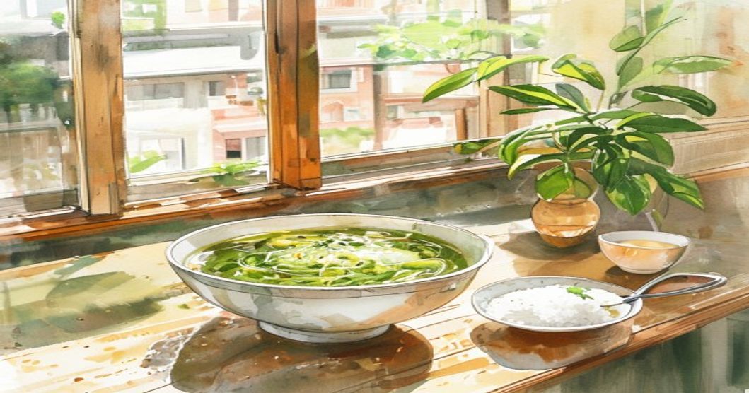 エルビスの「冷製グリーンカレーSOBA」が今年も登場。マガザン下北沢2Fで楽しむ夏の一杯